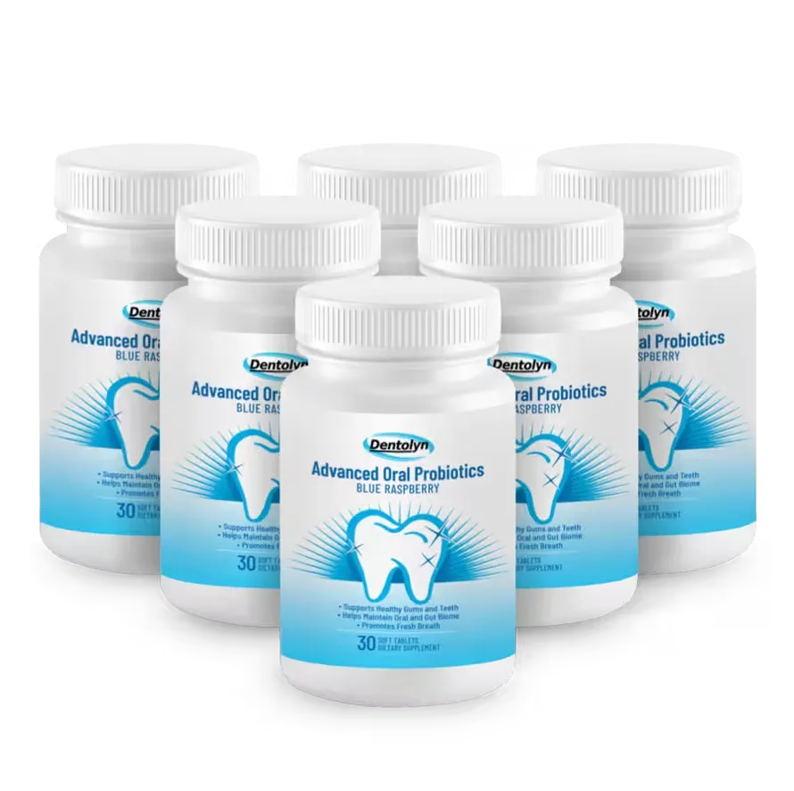 Six bottle supply of Dentolyn with special online pricing